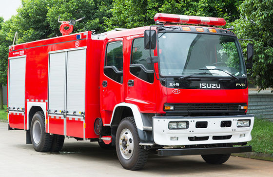 ISUZU 6T bể nước bọt xe cứu hỏa chất lượng tốt xe chuyên dụng Trung Quốc nhà sản xuất